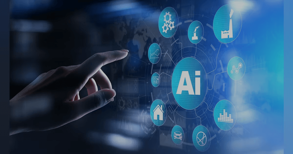 AI & Business Automation background